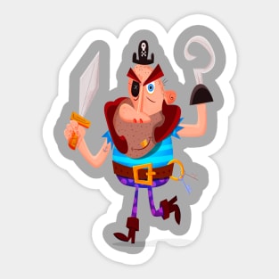 Captain Swork Sticker